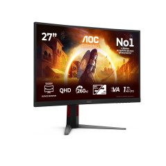 AOC G4 Gaming Monitor PC 68,6 cm (27") 2560 x 1440 Pixel Quad HD LED Nero, Rosso