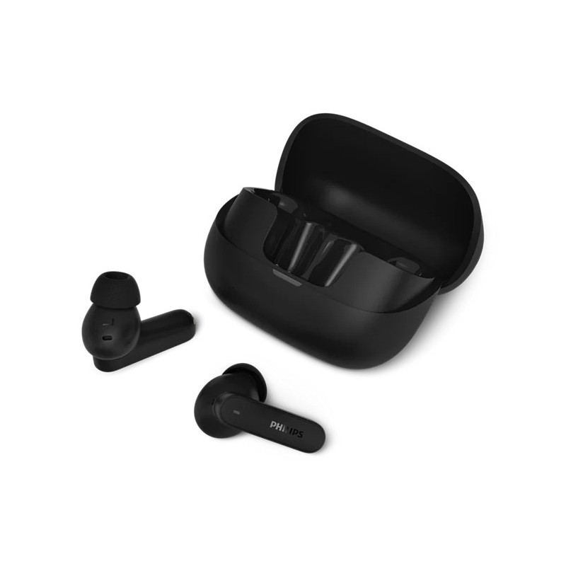 Philips TAT3000BK/00 cuffia e auricolare True Wireless Stereo (TWS) In-ear Musica e Chiamate USB tipo-C Bluetooth Nero