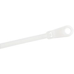 StarTech.com Fascette fermacavo da 10 cm con foro di montaggio - 2 mm di larghezza, 24 mm di diametro del fascio, 8 kg di