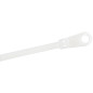 StarTech.com Fascette fermacavo da 10 cm con foro di montaggio - 2 mm di larghezza, 24 mm di diametro del fascio, 8 kg di