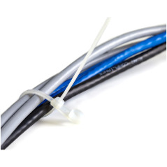 StarTech.com Fascette fermacavo da 10 cm con foro di montaggio - 2 mm di larghezza, 24 mm di diametro del fascio, 8 kg di