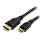StarTech.com Cavo Mini HDMI a HDMI con Ethernet da 1m - Cavo Adattatore Mini HDMI a HDMI 4K 30Hz ad Alta Velocità - Da StarTech.com Cavo Mini HDMI a HDMI con Ethernet da 1m - Cavo Adattatore Mini HDMI a HDMI 4K 30Hz ad Alta Velocità - Da