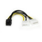 StarTech.com Adattatore cavo di alimentazione LP4 a scheda video PCI Express 8 pin da 15 cm StarTech.com Adattatore cavo di alimentazione LP4 a scheda video PCI Express 8 pin da 15 cm