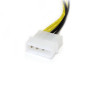 StarTech.com Adattatore cavo di alimentazione LP4 a scheda video PCI Express 8 pin da 15 cm StarTech.com Adattatore cavo di alimentazione LP4 a scheda video PCI Express 8 pin da 15 cm