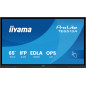 iiyama TE6513A-B3AG visualizzatore di messaggi Pannello piatto interattivo 163,8 cm (64.5") LCD Wi-Fi 500 cd/m² 4K Ultra HD