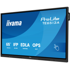 iiyama TE6513A-B3AG visualizzatore di messaggi Pannello piatto interattivo 163,8 cm (64.5") LCD Wi-Fi 500 cd m² 4K Ultra HD