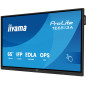 iiyama TE6513A-B3AG visualizzatore di messaggi Pannello piatto interattivo 163,8 cm (64.5") LCD Wi-Fi 500 cd/m² 4K Ultra HD