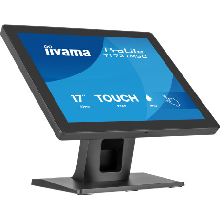 iiyama ProLite T1721MSC-B3 Monitor PC 43,2 cm (17") 1280 x 1024 Pixel SXGA Touch screen Da tavolo Nero