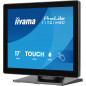 iiyama ProLite T1721MSC-B3 Monitor PC 43,2 cm (17") 1280 x 1024 Pixel SXGA Touch screen Da tavolo Nero