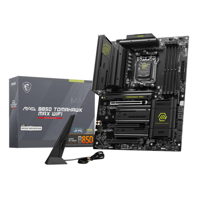 MSI MAG B850 TOMAHAWK MAX WIFI scheda madre AMD B850 Socket AM5 ATX MSI MAG B850 TOMAHAWK MAX WIFI scheda madre AMD B850 Socket AM5 ATX