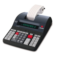 Olivetti Logos 912 calcolatrice Desktop Calcolatrice con stampa Nero