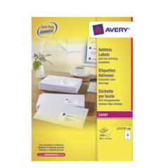 Avery L7173-100 etichetta per corrispondenza Etichetta autoadesiva Bianco