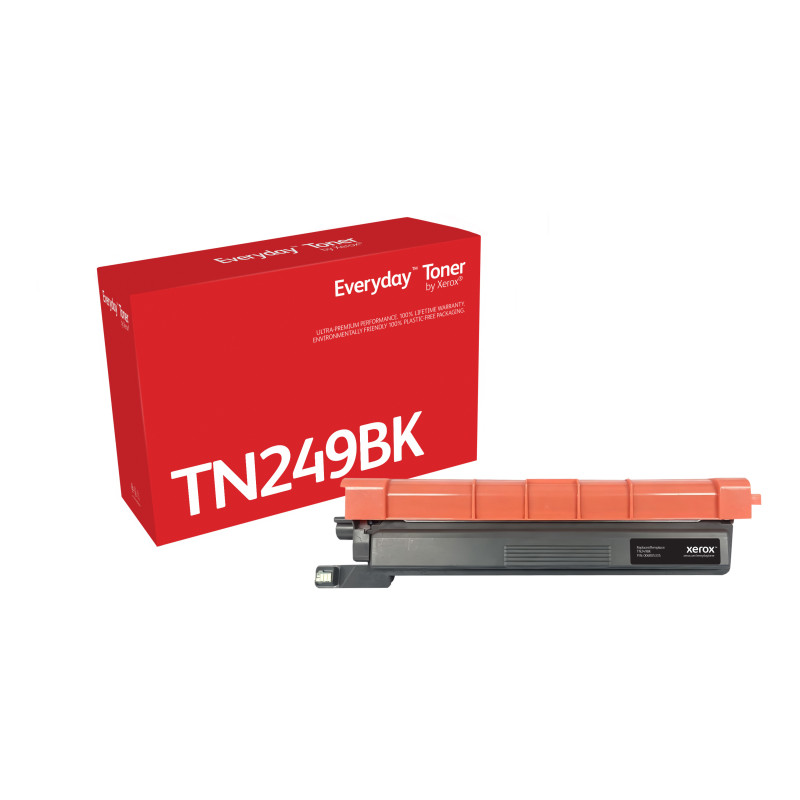 Toner Everyday™ di Xerox Nero compatibile con Brother TN-249BK, Alta capacità Toner Everyday™ di Xerox Nero compatibile con Brother TN-249BK, Alta capacità