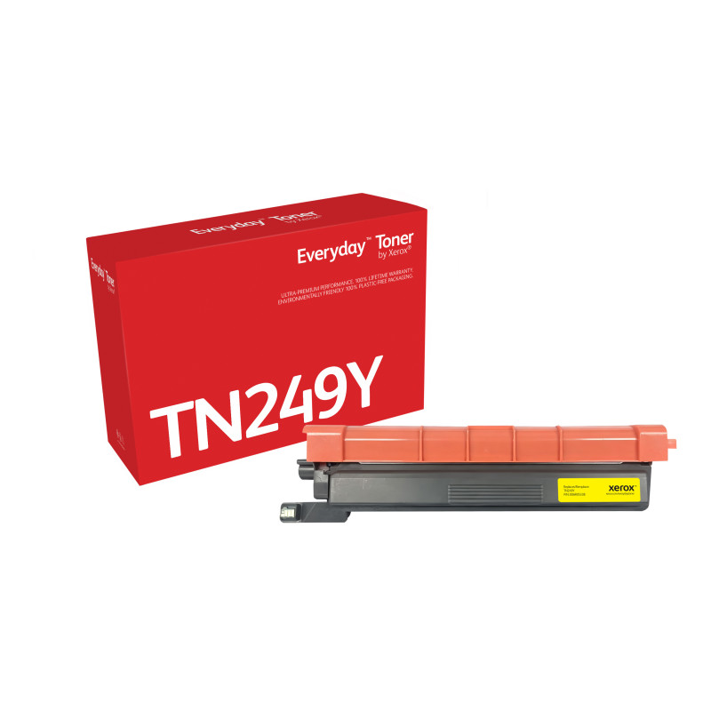 Toner Everyday™ di Xerox Giallo compatibile con Brother TN-249Y, Alta capacità