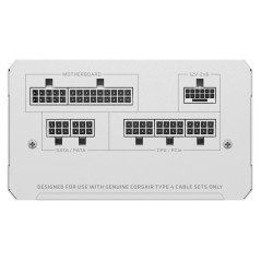 Corsair RM Series RM850e alimentatore per computer 850 W 24-pin ATX ATX Bianco