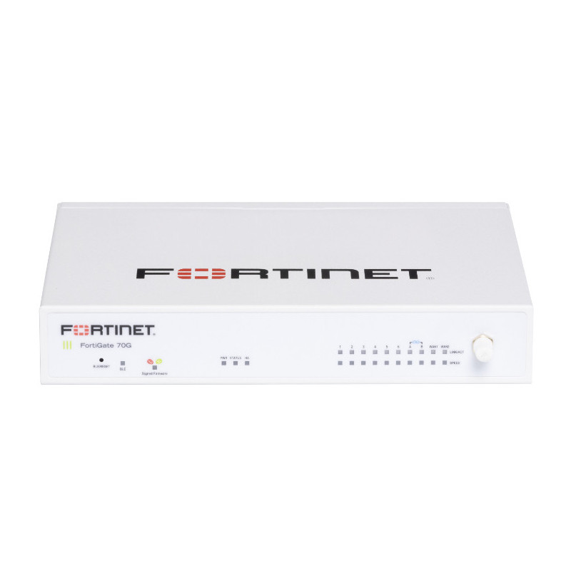 Fortinet FortiGate 70G firewall (hardware) Desktop 10 Gbit/s Fortinet FortiGate 70G firewall (hardware) Desktop 10 Gbit/s