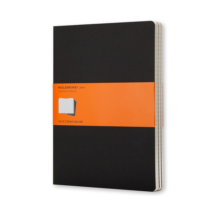 Moleskine Cahier quaderno per scrivere 120 fogli Nero Moleskine Cahier quaderno per scrivere 120 fogli Nero