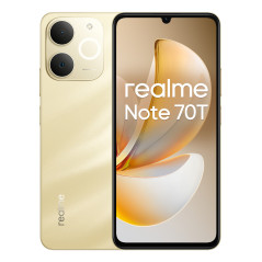 realme Note 70T 17,1 cm (6.74") Doppia SIM Android 15 4G USB tipo-C 4 GB 64 GB 6000 mAh Oro
