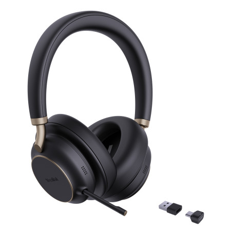 Yealink BH76 Plus Teams USB-C/A Auricolare Wireless A Padiglione Musica e Chiamate USB Type-C / USB Type-A Bluetooth Nero