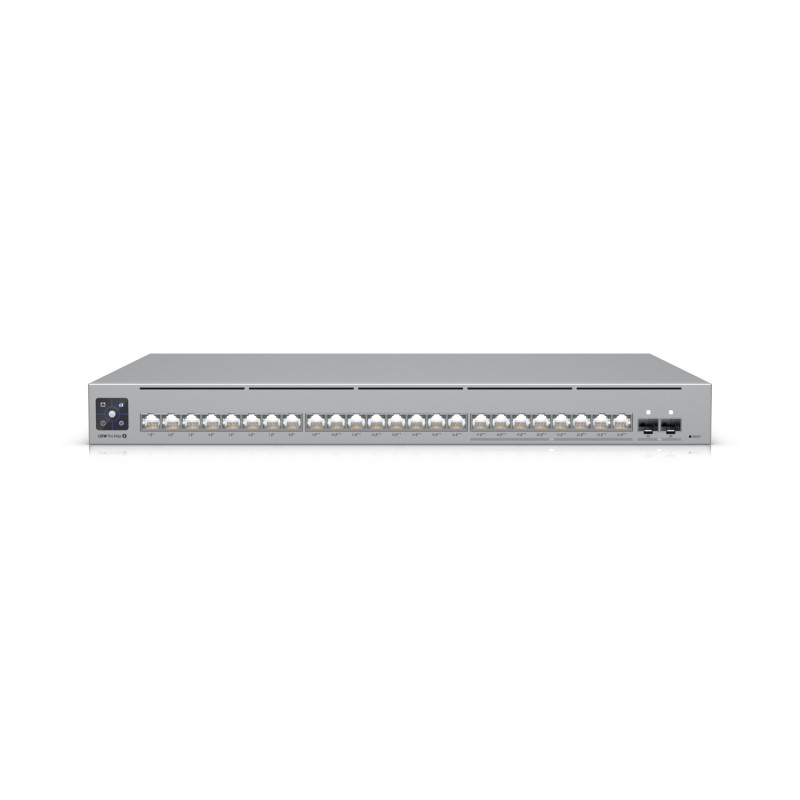 Ubiquiti Pro Max 24 PoE Gestito L3 Gigabit Ethernet (10/100/1000) Supporto Power over Ethernet (PoE) Grigio Ubiquiti Pro Max 24 PoE Gestito L3 Gigabit Ethernet (10/100/1000) Supporto Power over Ethernet (PoE) Grigio