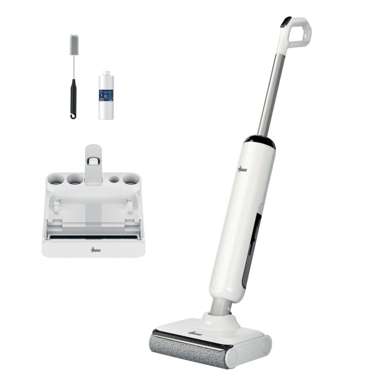 Hoover HW400 011 Aspirapolvere verticale Batteria Secco e bagnato Senza sacchetto 0,55 L 220 W Bianco