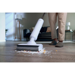 Hoover HW400 011 Aspirapolvere verticale Batteria Secco e bagnato Senza sacchetto 0,55 L 220 W Bianco