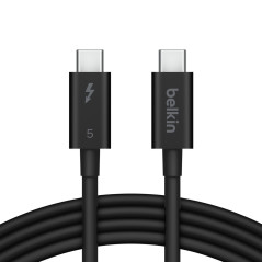 Belkin INZ005HQ1MBK Cavo Thunderbolt 1 m 120 Gbit s Nero