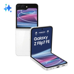 Samsung Galaxy Z Flip7 FE Smartphone AI, RAM 8GB, 128GB, Display 3,4" Super AMOLED 6,7" Dynamic AMOLED 2X, Fotocamera 50MP,
