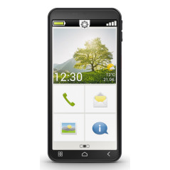 Emporia Smart.7lite 13,8 cm (5.45") SIM singola Android 15 4G USB tipo-C 6 GB 128 GB 3500 mAh Nero