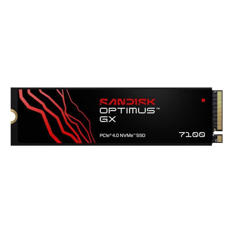 SanDisk Optimus GX 7100 500 GB M.2 PCI Express 4.0 NVMe TLC 3D NAND SanDisk Optimus GX 7100 500 GB M.2 PCI Express 4.0 NVMe TLC 3D NAND