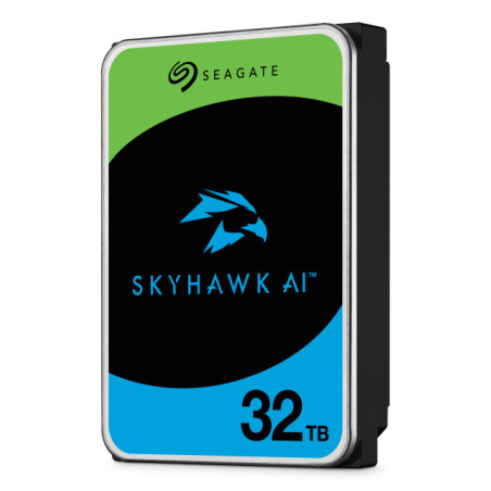 Seagate SkyHawk AI disco rigido interno 32 TB 512 MB 3.5" Serial ATA III