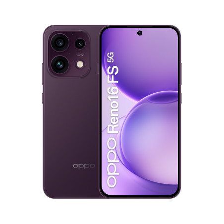OPPO Reno15 FS 5G AI Smartphone, Tripla fotocamera 50+8+50MP, Selfie 50MP, Display 6.57” 120HZ AMOLED FHD+, 6500mAh, RAM