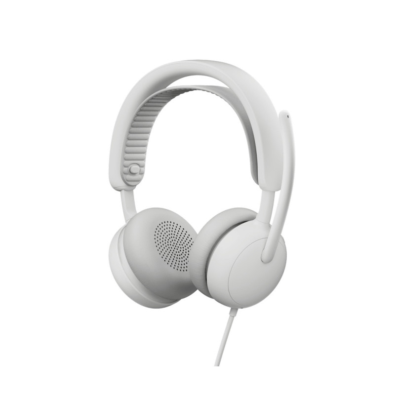 Logitech Zone Wired 2 Auricolare Cablato A Padiglione Musica e Chiamate USB Type-C / USB Type-A Bianco Logitech Zone Wired 2 Auricolare Cablato A Padiglione Musica e Chiamate USB Type-C / USB Type-A Bianco