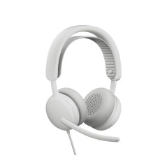 Logitech Zone Wired 2 Auricolare Cablato A Padiglione Musica e Chiamate USB Type-C   USB Type-A Bianco
