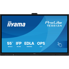 iiyama TE5513A-B3AG visualizzatore di messaggi Pannello piatto interattivo 138,7 cm (54.6") LCD Wi-Fi 500 cd/m² 4K Ultra HD