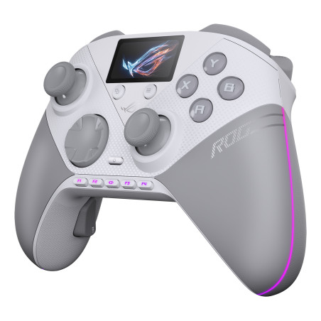 ASUS ROG Raikiri II Pro Bianco Bluetooth/RF/USB Gamepad Analogico/Digitale PC