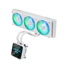 ASUS PRIME SLC II 360 ARGB LCD WHT Processore Raffreddatore di liquidi tutto in uno 12 cm Bianco 1 pz