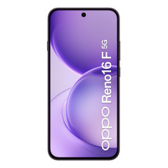 OPPO Reno16 F 5G AI Smartphone, Tripla fotocamera 50+8+50MP, Selfie 50MP, Display 6.57” 120HZ AMOLED FHD+, 6500mAh, RAM