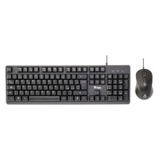 itek DEC C01 tastiera Mouse incluso Universale USB QWERTY Inglese, Italiano Nero