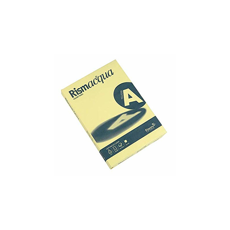Favini Rismacqua carta inkjet A4 (210x297 mm) 50 fogli Giallo Favini Rismacqua carta inkjet A4 (210x297 mm) 50 fogli Giallo