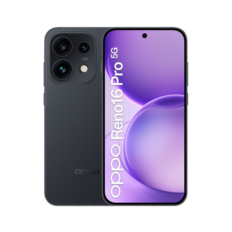 OPPO Reno16 Pro 5G AI Smartphone, Tripla fotocamera 200+50+50MP, Selfie 50MP, Display 6.32” 120HZ AMOLED FHD+, 6000mAh, RAM