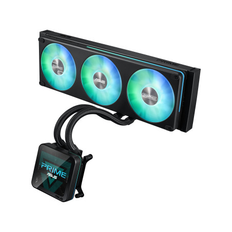 ASUS PRIME SLC II 360 ARGB LCD Processore Raffreddatore di liquidi tutto in uno 12 cm Nero 1 pz