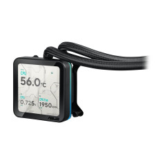 ASUS PRIME SLC II 360 ARGB LCD Processore Raffreddatore di liquidi tutto in uno 12 cm Nero 1 pz
