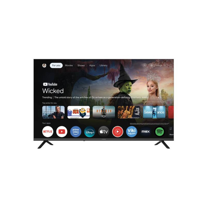 Strong SRT43UH7773 TV 109,2 cm (43") 4K Ultra HD Smart TV Wi-Fi Nero 250 cd/m² Strong SRT43UH7773 TV 109,2 cm (43") 4K Ultra HD Smart TV Wi-Fi Nero 250 cd/m²