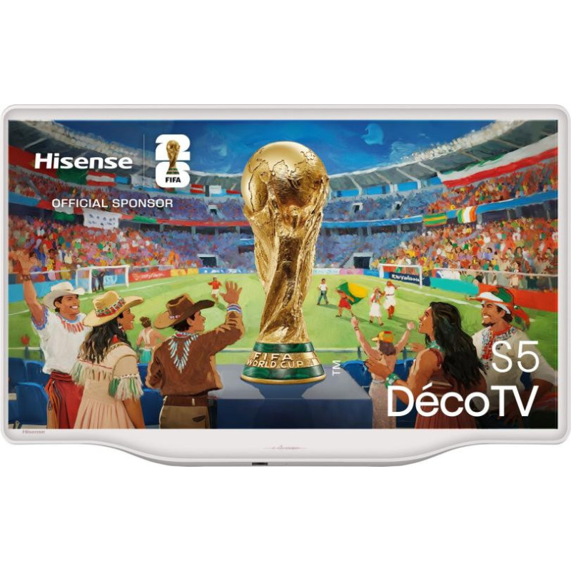 Hisense 43S5Q TV 109,2 cm (43") 4K Ultra HD Smart TV Wi-Fi Argento, Bianco Hisense 43S5Q TV 109,2 cm (43") 4K Ultra HD Smart TV Wi-Fi Argento, Bianco