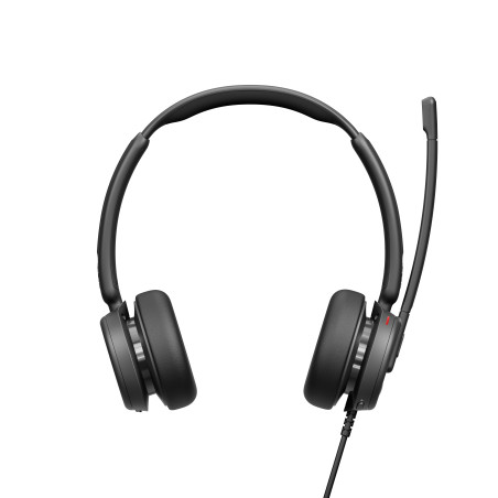 EPOS IMPACT 400 MS UC ANC USB-C+A Cuffie Cablato A Padiglione Business Everyday USB Type-C USB Type-A Nero