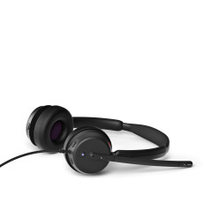EPOS IMPACT 400 MS UC ANC USB-C+A Cuffie Cablato A Padiglione Business Everyday USB Type-C   USB Type-A Nero