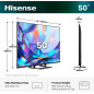 Hisense 50A79S TV 127 cm (50") 4K Ultra HD Smart TV Wi-Fi Nero Hisense 50A79S TV 127 cm (50") 4K Ultra HD Smart TV Wi-Fi Nero