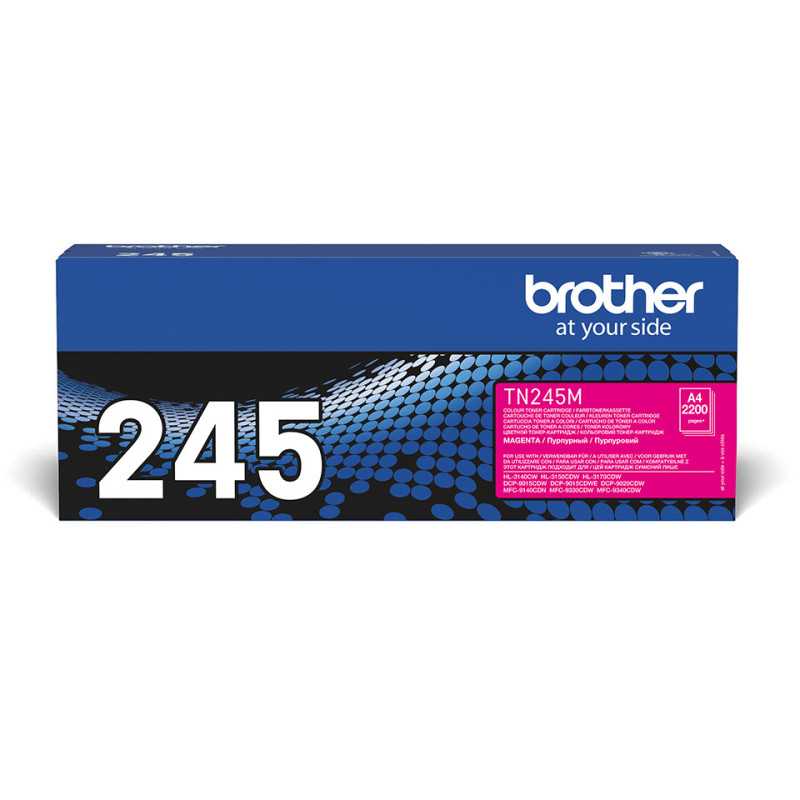 Brother TN-245M cartuccia toner 1 pz Originale Magenta Brother TN-245M cartuccia toner 1 pz Originale Magenta