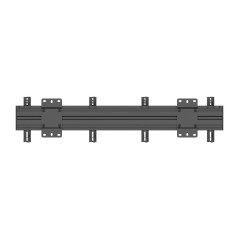 Multibrackets 7000 Supporto per display espositivi 81,3 cm (32") Nero